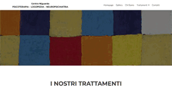 Desktop Screenshot of centropsicoterapianiguarda.org