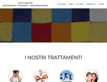 Tablet Screenshot of centropsicoterapianiguarda.org